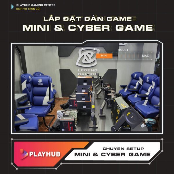 Lắp đặt phòng game, mini cyber game