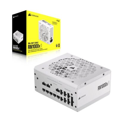 Nguồn máy tính Corsair RM1000x Shift White 1000W 80 Plus Gold CP-9020275-NA